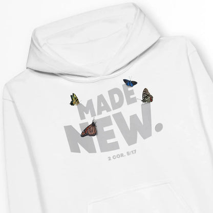 Made New (2 Cor. 5:17) | Premium Kids' Christian Hoodie