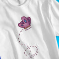 Made New (Butterfly), White – Unisex Christian T-Shirt designed by 3rd Day Christian Clothing.