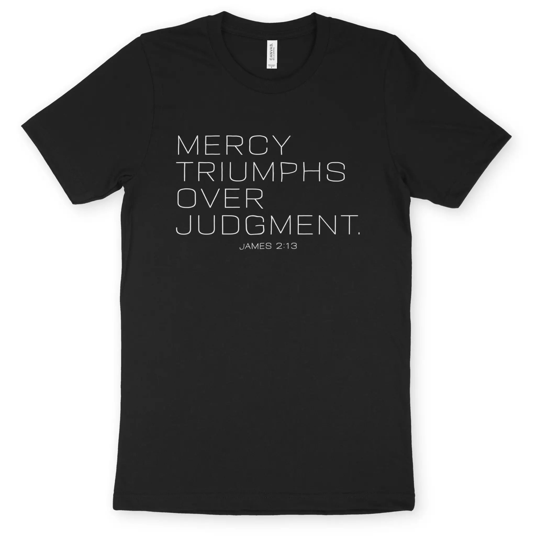 Mercy Triumphs – Unisex Christian T-Shirt designed by 3rd Day Christian Clothing.