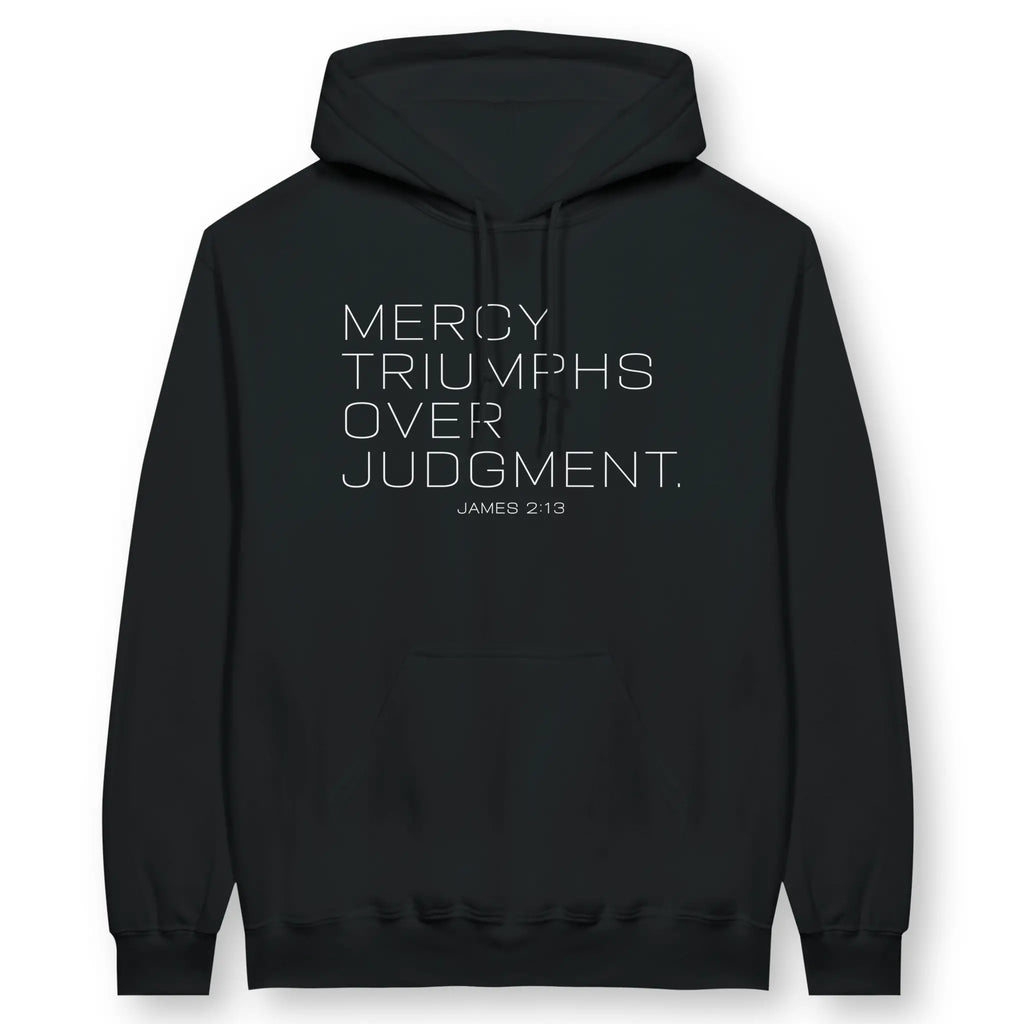 Mercy Triumphs – Unisex Christian Hoodie designed by 3rd Day Christian Clothing.