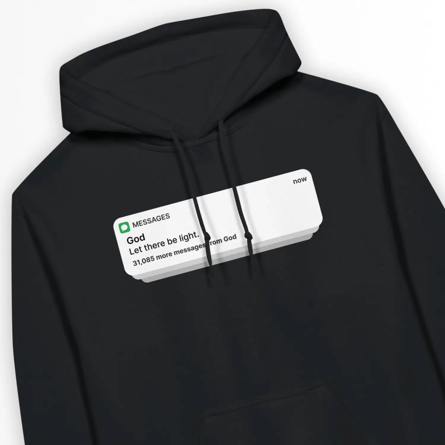 Messages From God – Unisex Christian Hoodie designed by 3rd Day Christian Clothing.