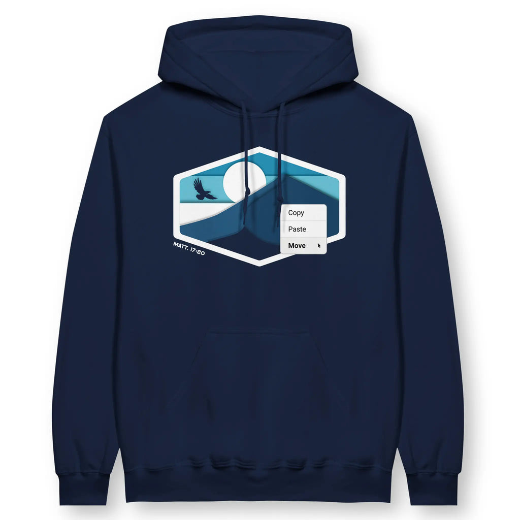 Move Mountains (2nd Edition) – Unisex Christian Hoodie designed by 3rd Day Christian Clothing.