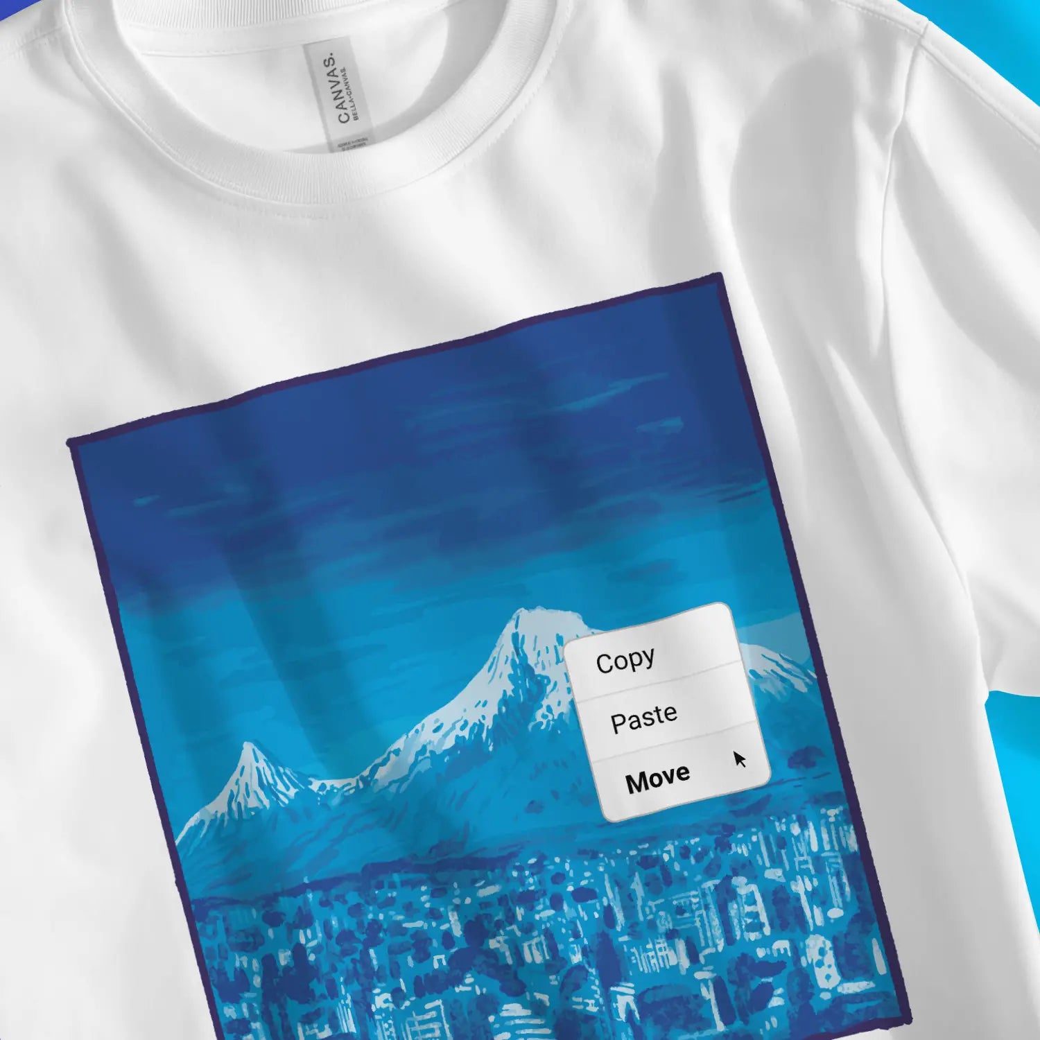 Move Mountains 3.0 – Unisex Christian T-Shirt designed by 3rd Day Christian Clothing.