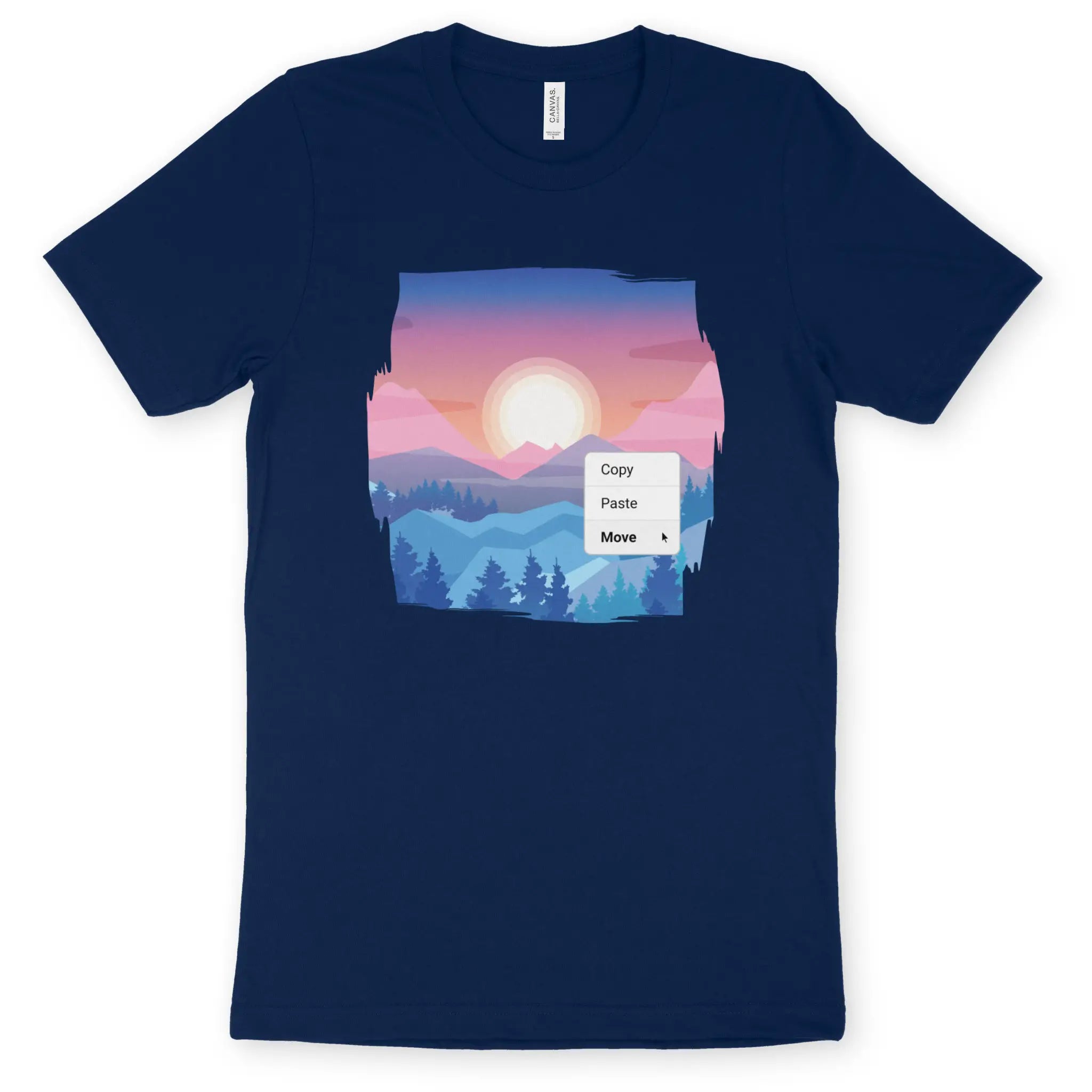 Move Mountains 4.0 – Unisex Christian T-Shirt designed by 3rd Day Christian Clothing.