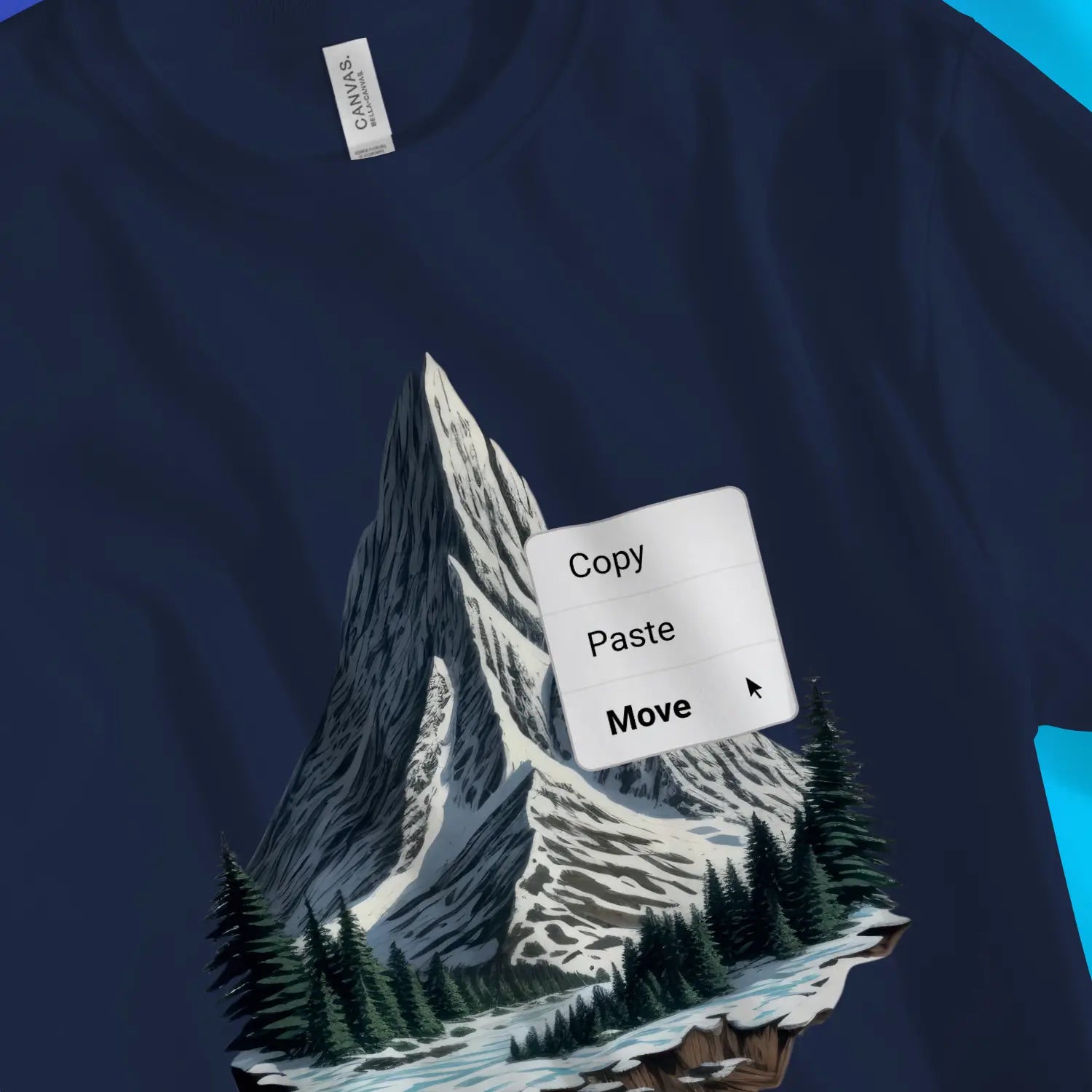 Move Mountains 5.0 – Unisex Christian T-Shirt designed by 3rd Day Christian Clothing.