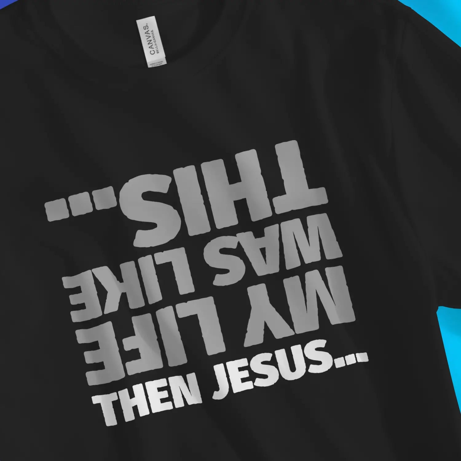 MY LIFE WAS LIKE THIS – Unisex Christian T-Shirt designed by 3rd Day Christian Clothing.