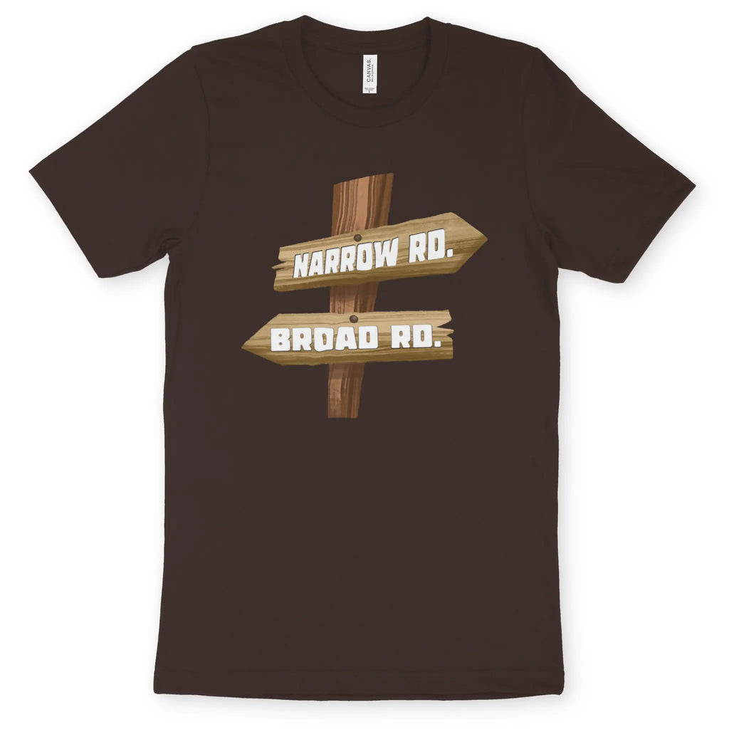 Narrow Rd. 2.0 – Unisex Christian T-Shirt