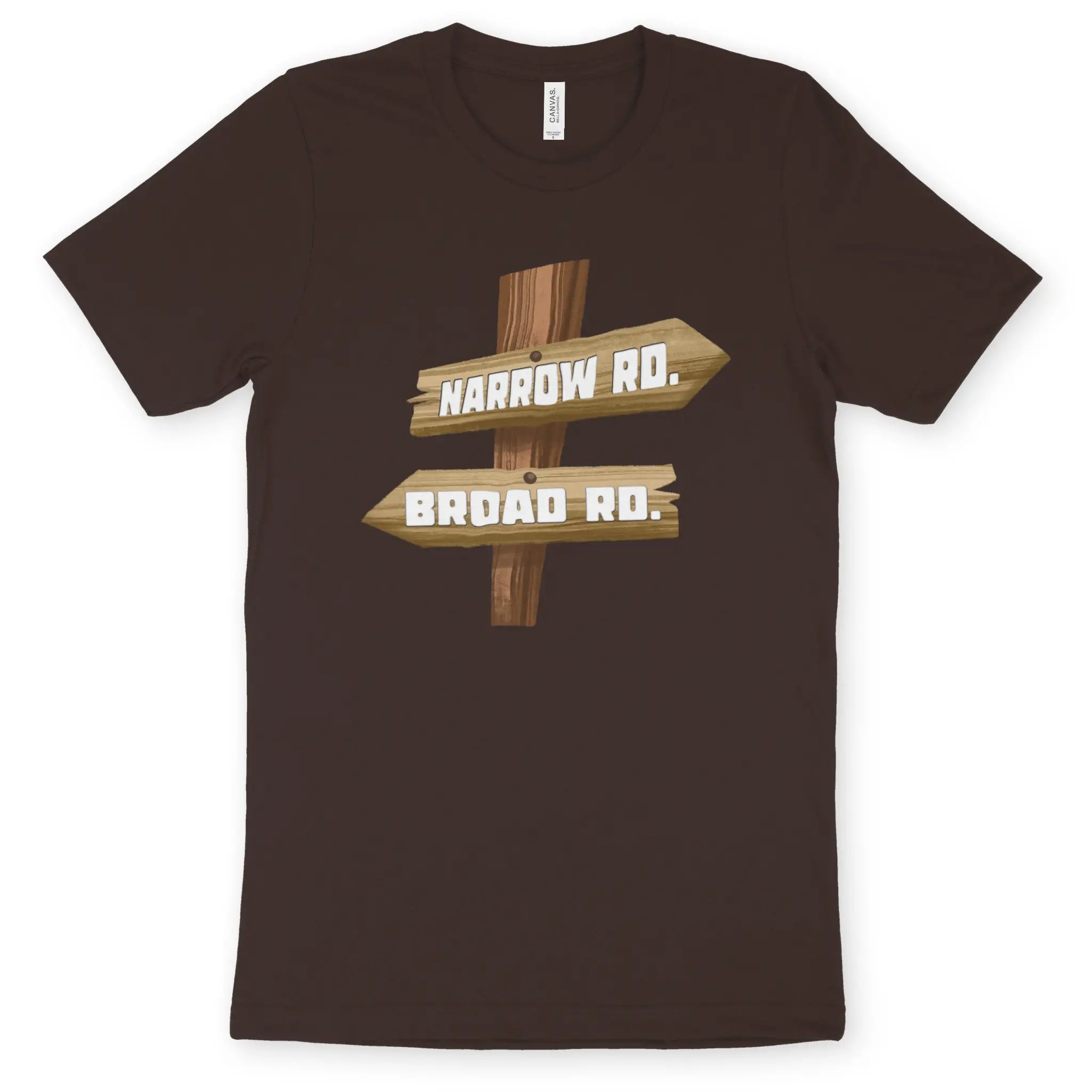 Narrow Rd. 2.0 – Unisex Christian T-Shirt