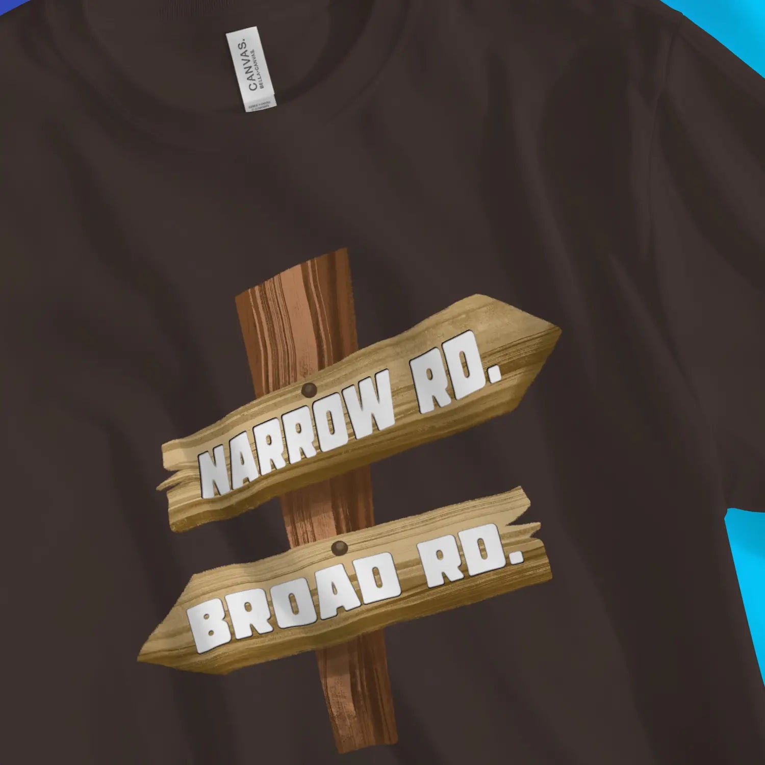 Narrow Rd. 2.0 – Unisex Christian T-Shirt