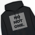 NO ONE IS RIGHTEOUS (Black) – Unisex Christian Hoodie designed by 3rd Day Christian Clothing.