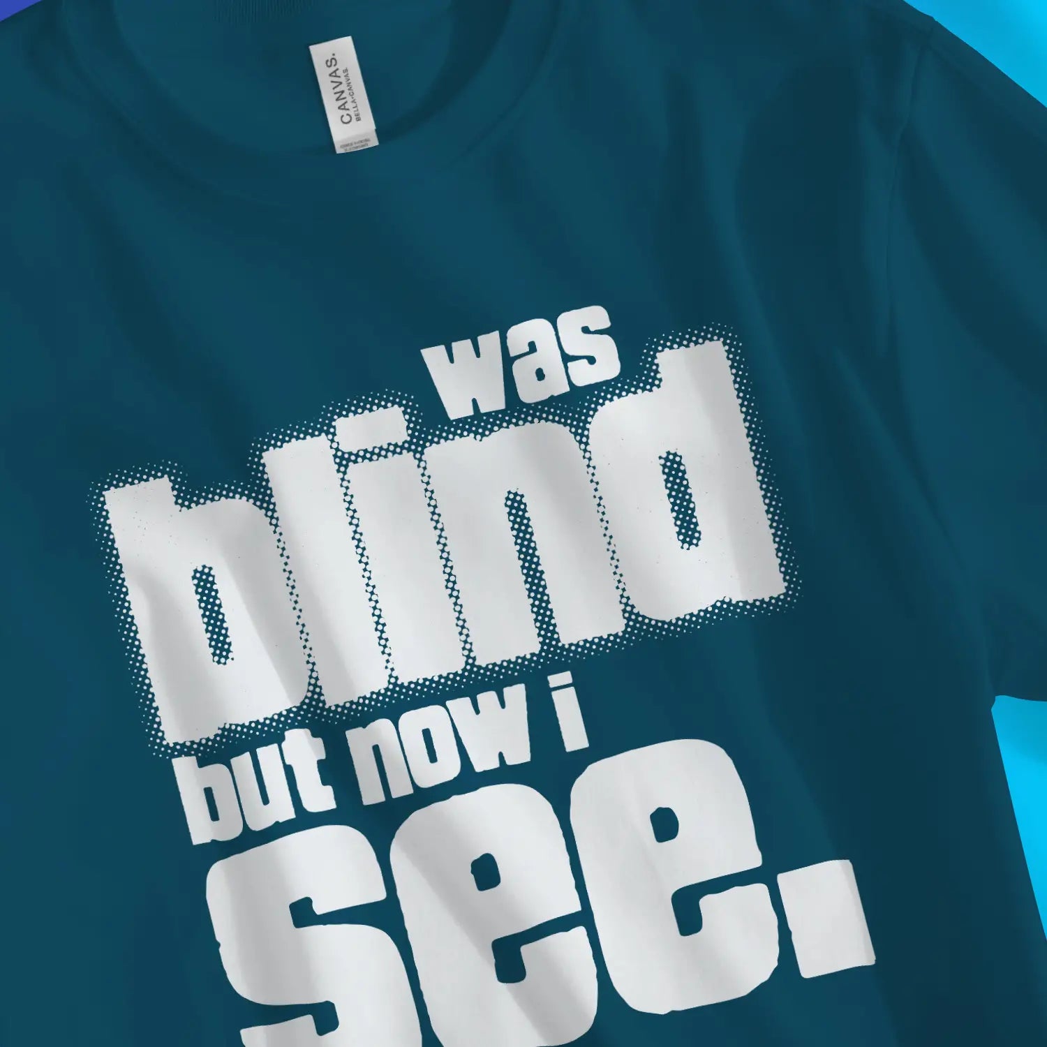 now i see (2nd Edition) – Unisex Christian T-Shirt designed by 3rd Day Christian Clothing.
