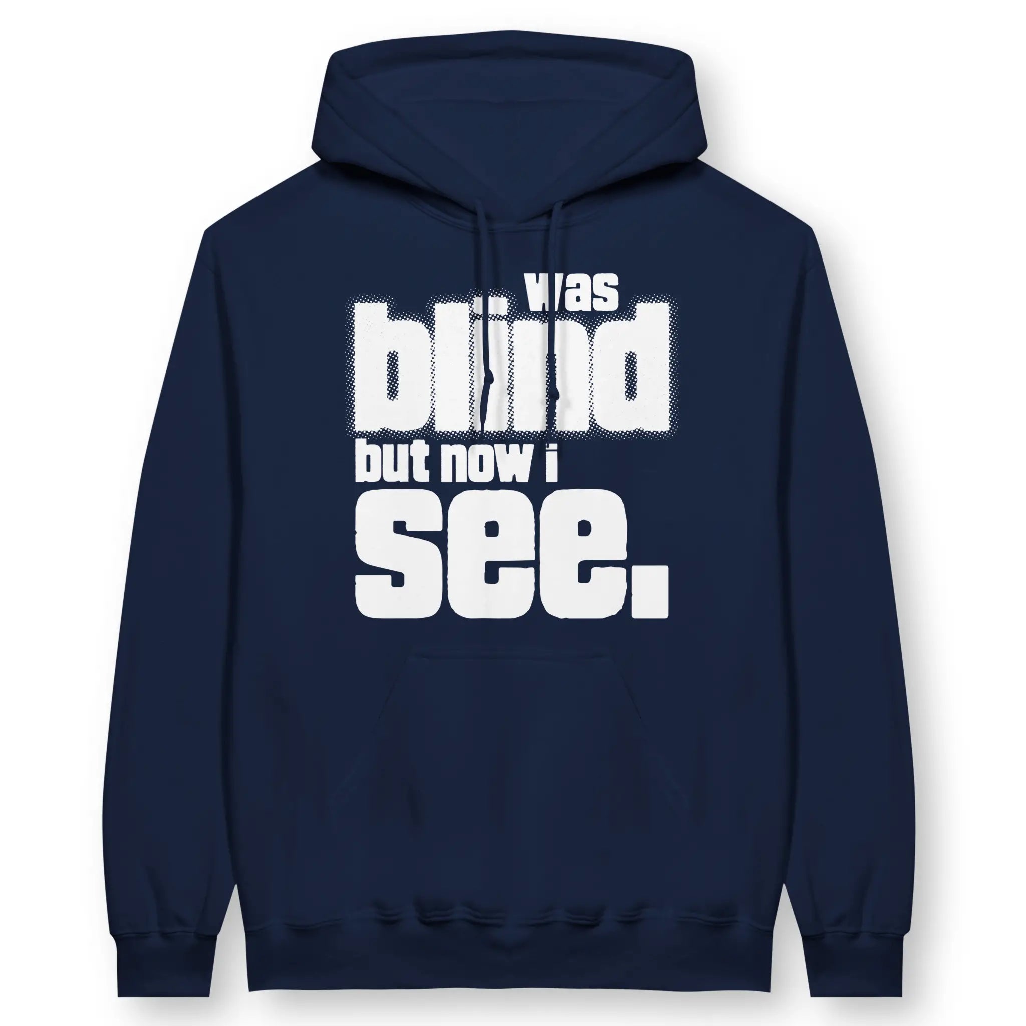 now i see (2nd Edition) – Unisex Christian Hoodie designed by 3rd Day Christian Clothing.