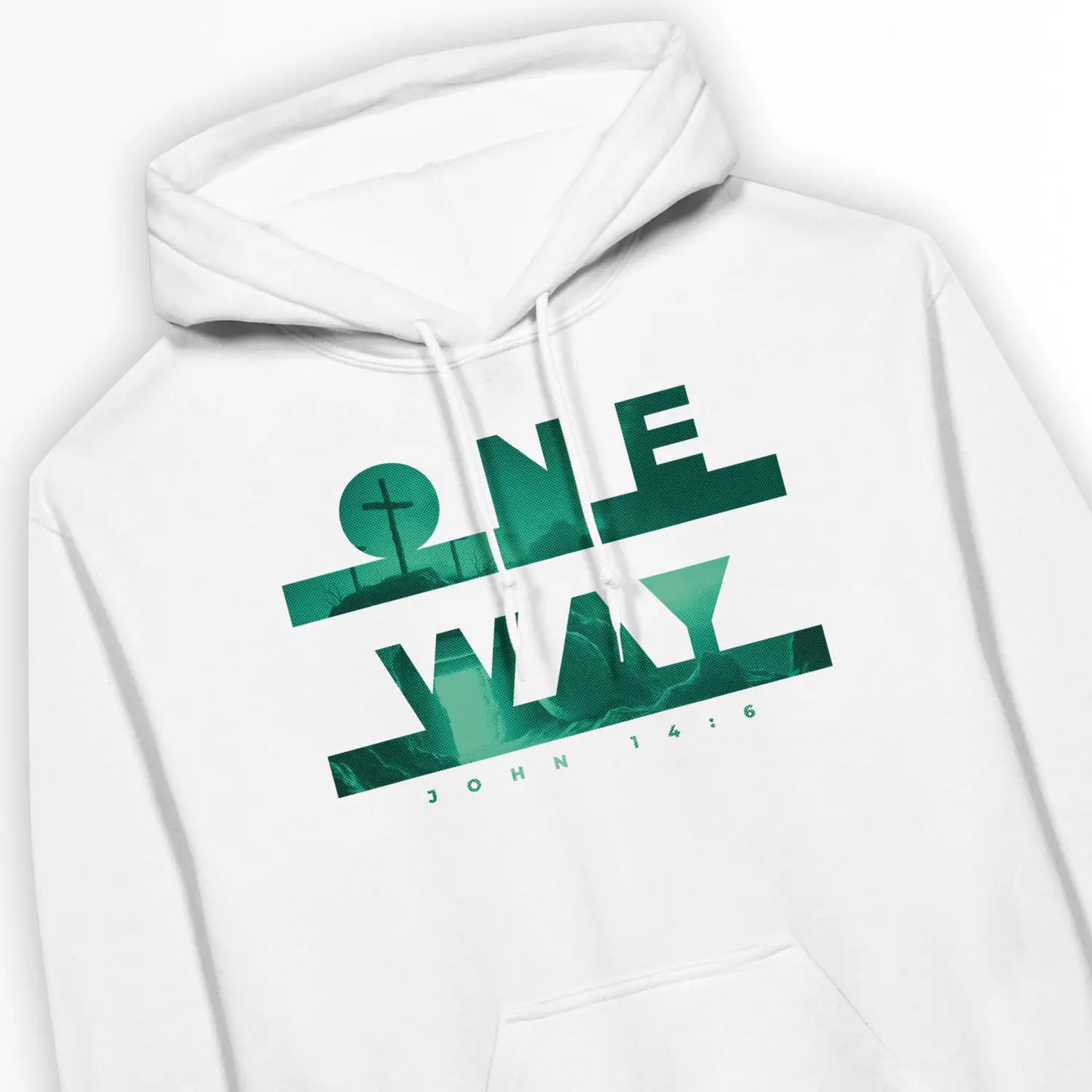 One Way (John 14:6) | Premium Unisex Christian Hoodie