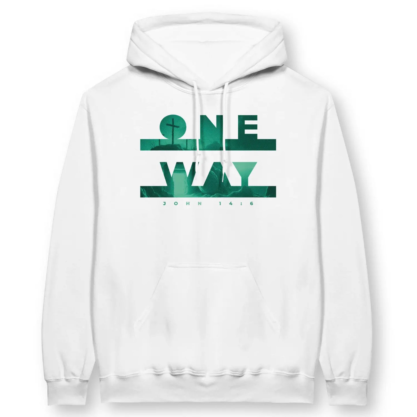 One Way (John 14:6) | Premium Unisex Christian Hoodie