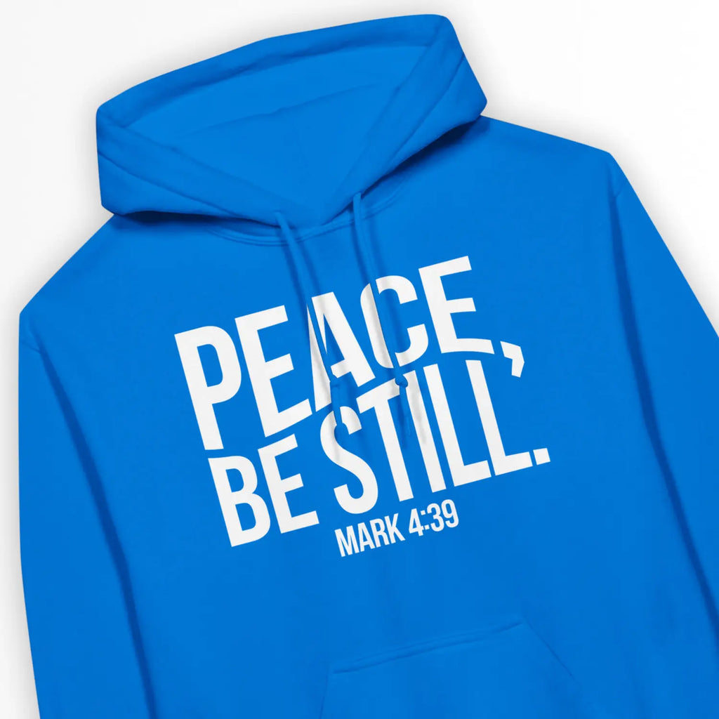 Peace Be Still (2nd Edition) – Unisex Christian Hoodie designed by 3rd Day Christian Clothing.