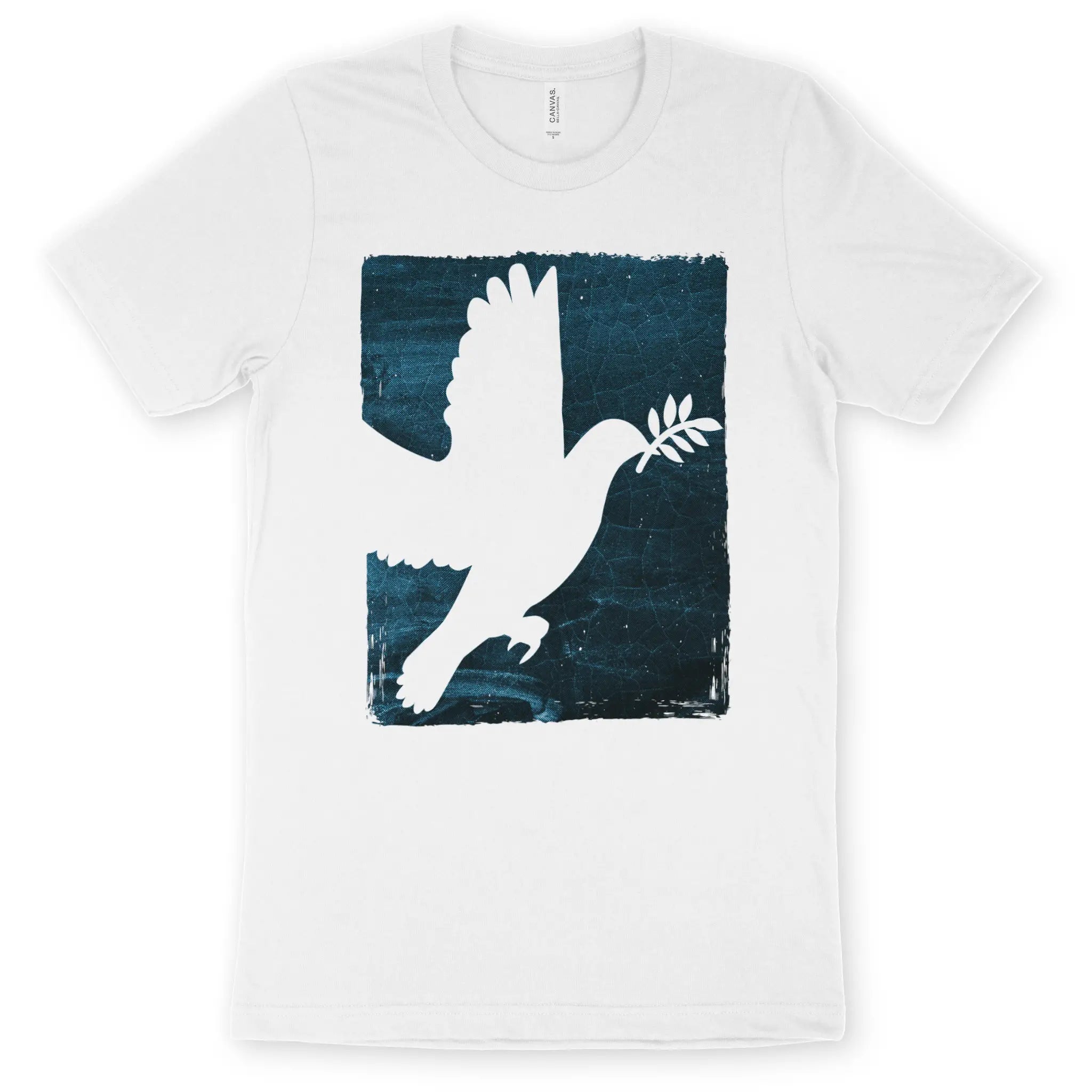 Peace Dove (Ink-Style) 2.0 – Unisex Christian T-Shirt designed by 3rd Day Christian Clothing.