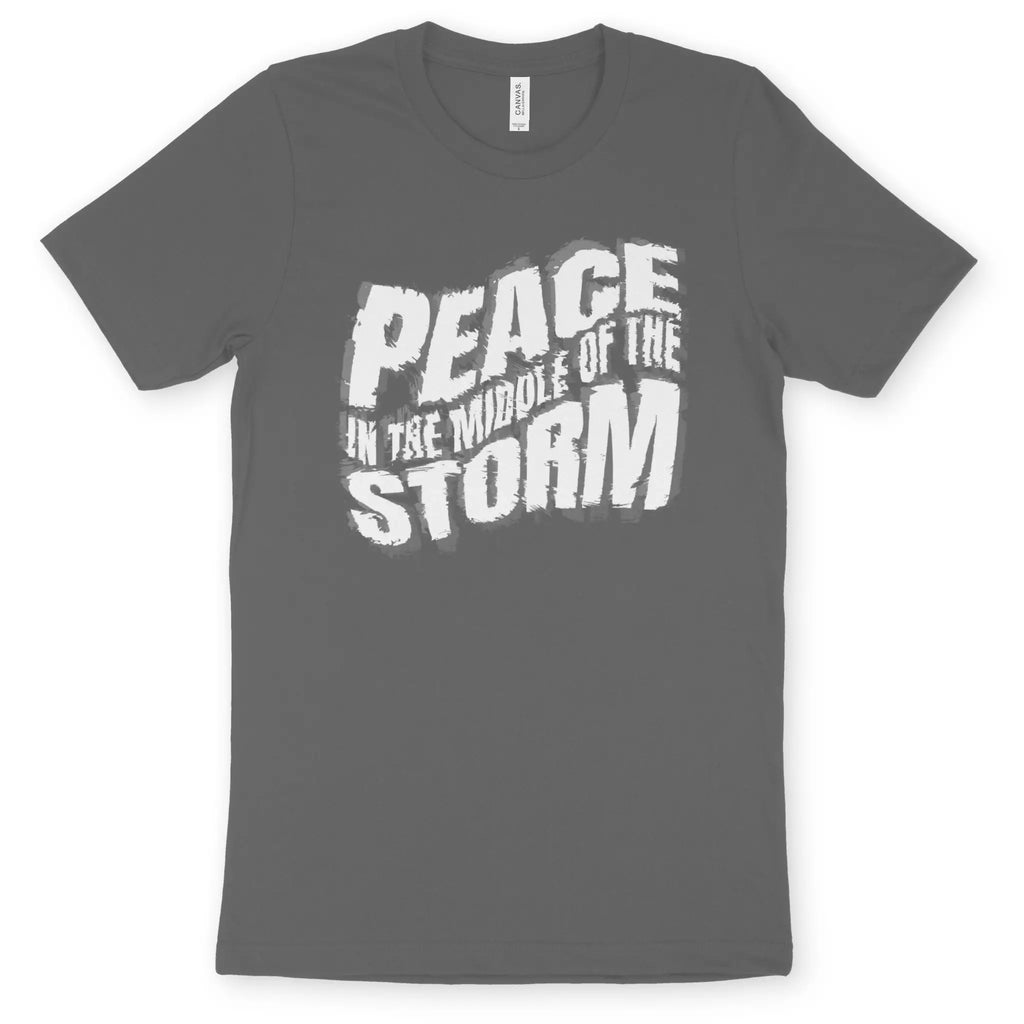 Peace In The Middle Of The Storm 2.0 – Unisex Christian T-Shirt designed by 3rd Day Christian Clothing.