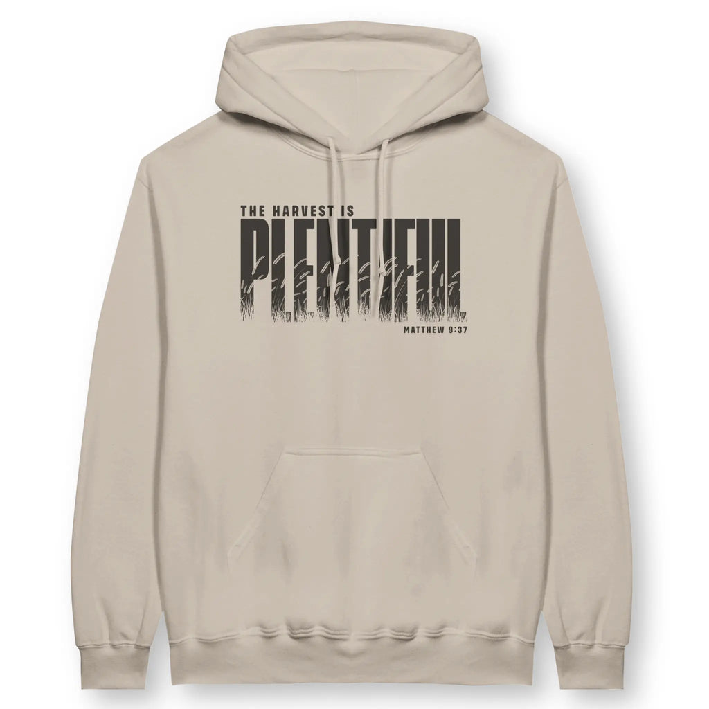 The Harvest Is Plentiful (2nd Edition) – Unisex Christian Hoodie designed by 3rd Day Christian Clothing.
