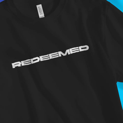 REDEEMED (2nd Edition) – Unisex Christian T-Shirt designed by 3rd Day Christian Clothing.