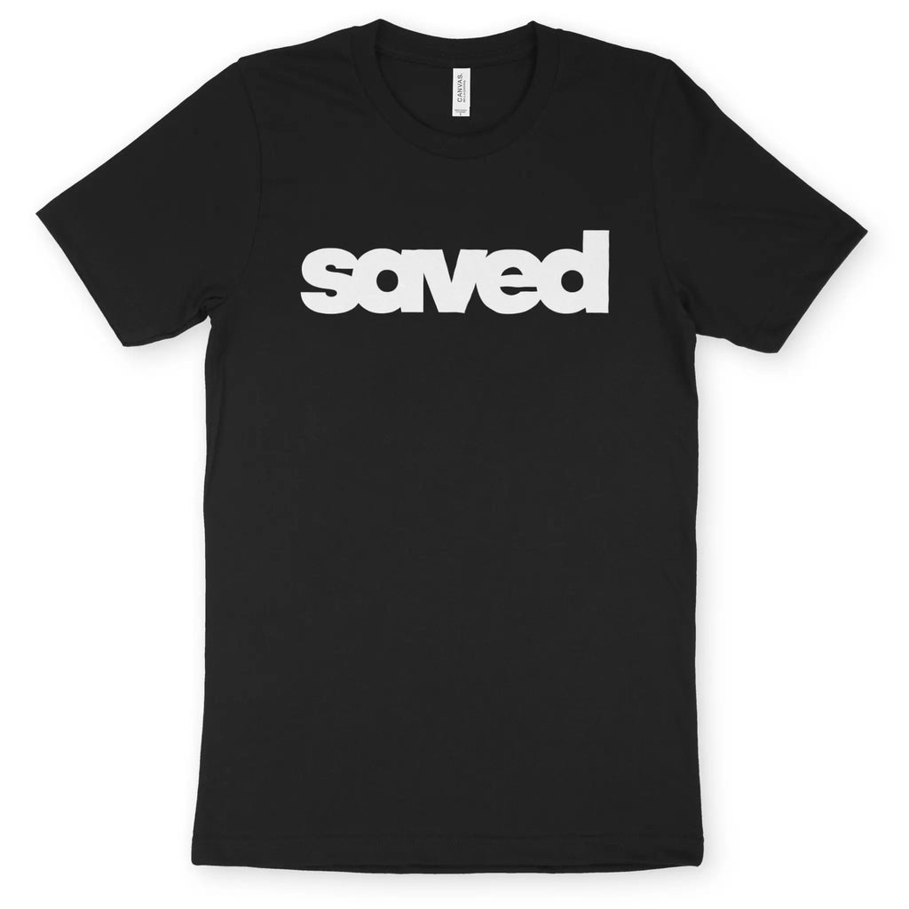 saved – Unisex Christian T-Shirt designed by 3rd Day Christian Clothing.