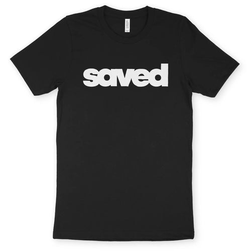 saved – Unisex Christian T-Shirt designed by 3rd Day Christian Clothing.