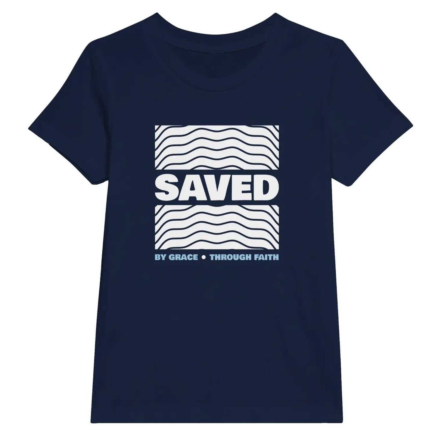 Saved (By Grace Through Faith) | Premium Kids' Christian T-Shirt