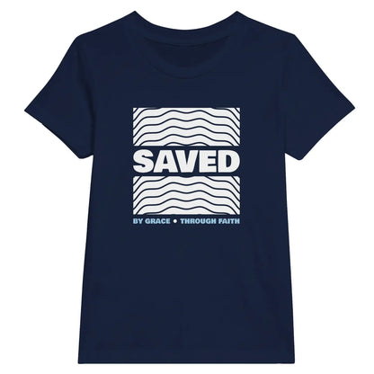 Saved (By Grace Through Faith) | Premium Kids' Christian T-Shirt