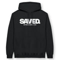 SAVED. (Ephesians 2:8) – Unisex Christian Hoodie designed by 3rd Day Christian Clothing.
