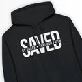 SAVED (By Grace • Through Faith) – Unisex Christian Hoodie designed by 3rd Day Christian Clothing.