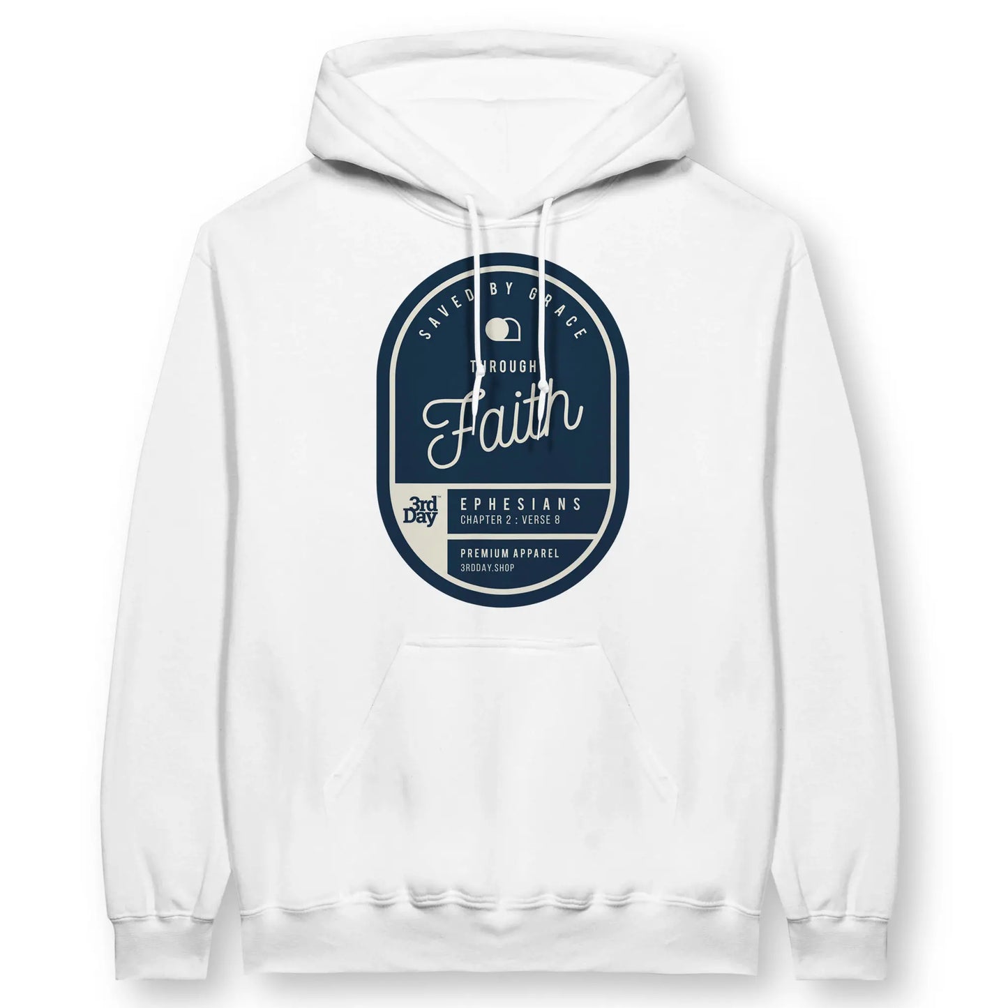 Saved By Grace Through Faith | Premium Unisex Christian Hoodie