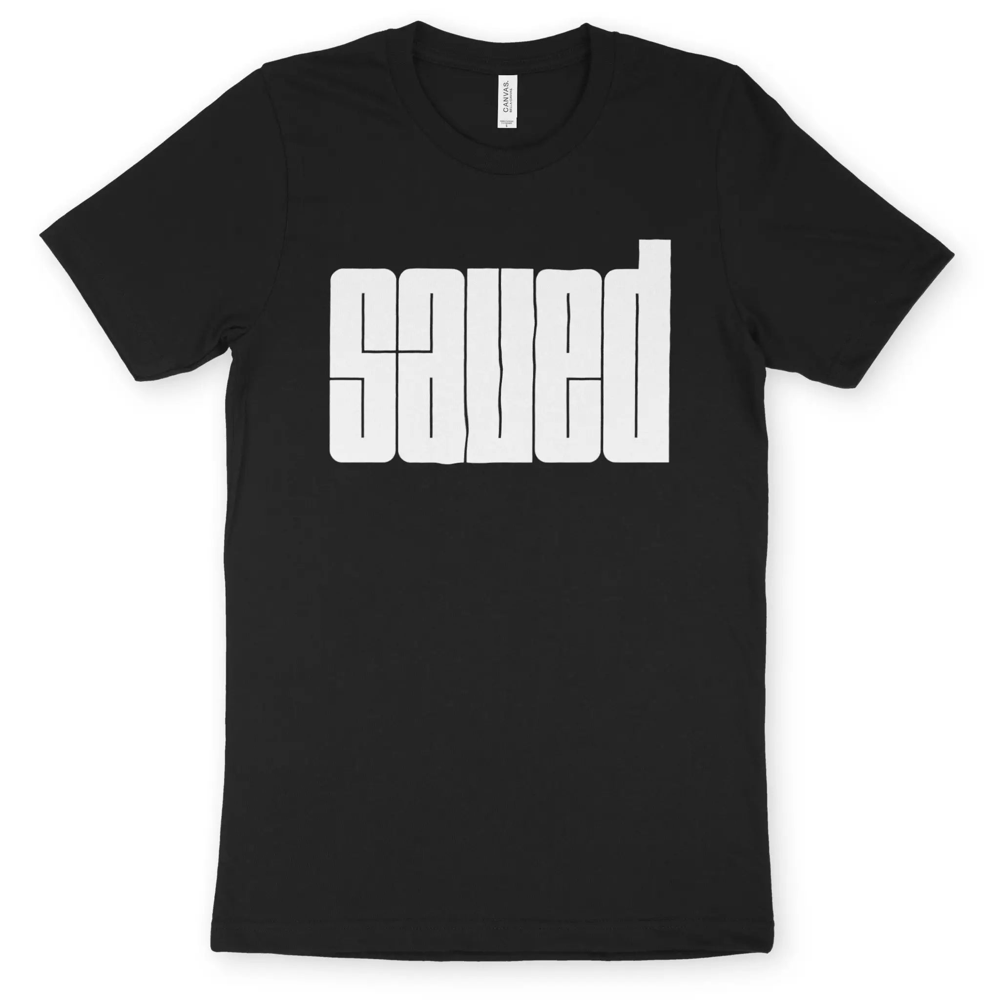 saved (even bolder) – Unisex Christian T-Shirt designed by 3rd Day Christian Clothing.
