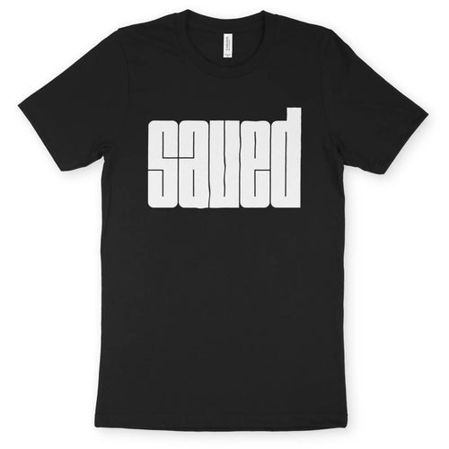 saved (even bolder) – Unisex Christian T-Shirt designed by 3rd Day Christian Clothing.