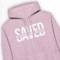SAVED (By Grace • Through Faith) – Unisex Christian Hoodie designed by 3rd Day Christian Clothing.