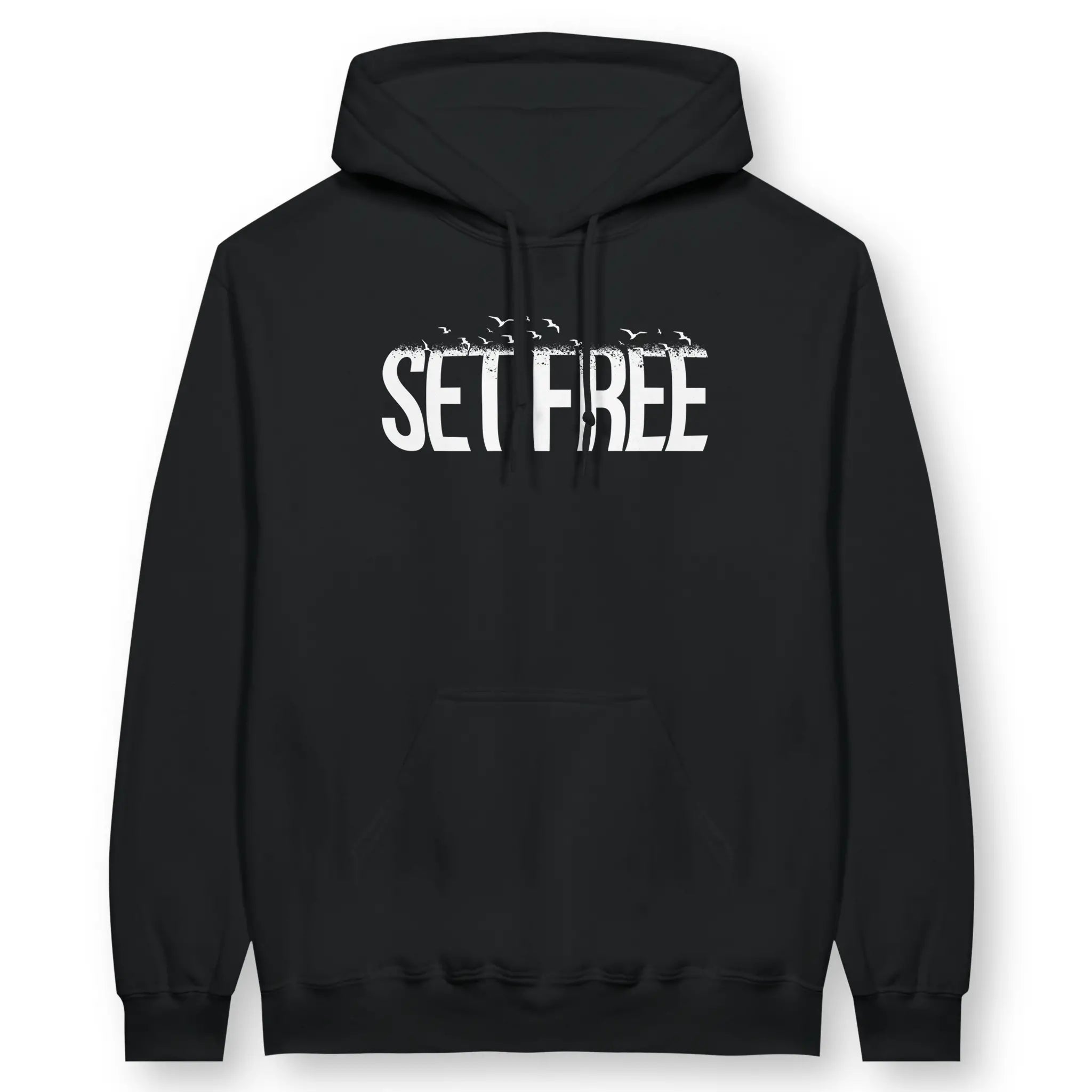 SET FREE – Unisex Christian Hoodie designed by 3rd Day Christian Clothing.
