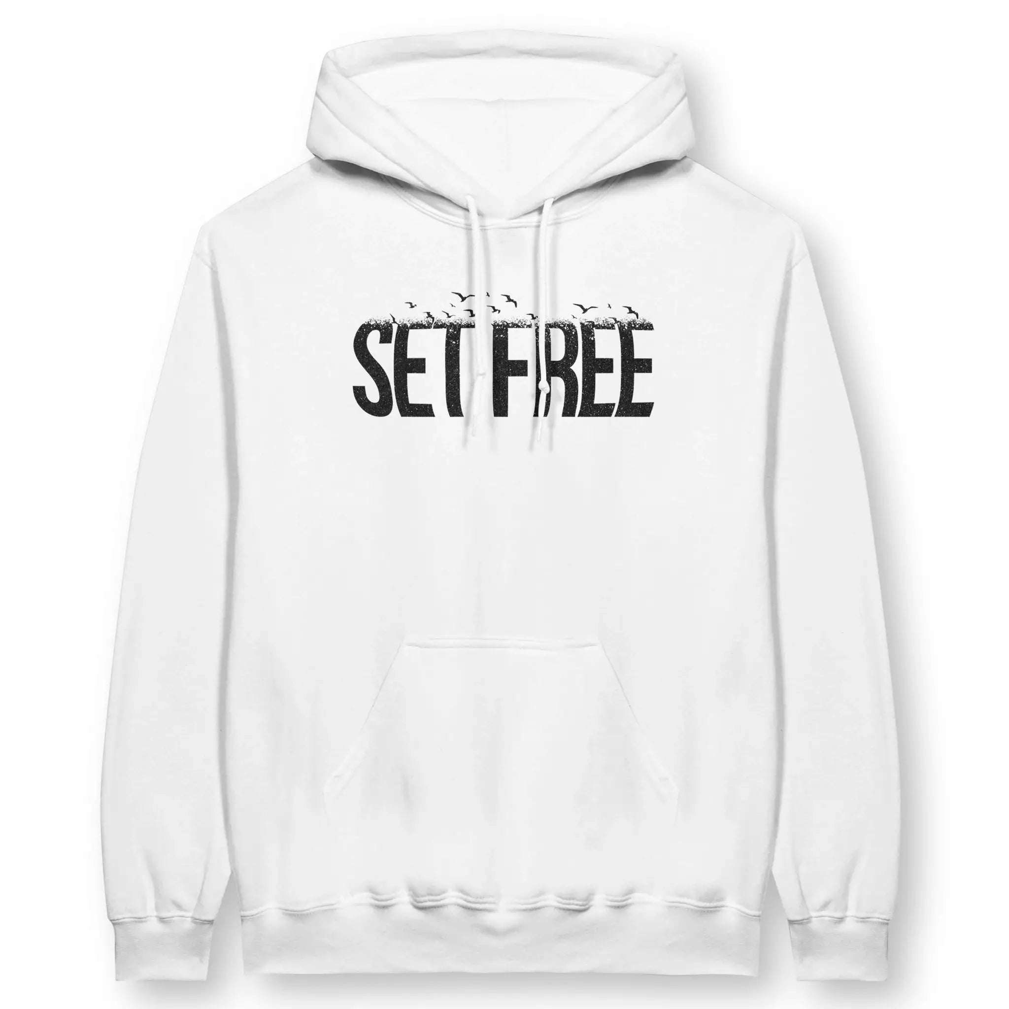 SET FREE – Unisex Christian Hoodie designed by 3rd Day Christian Clothing.