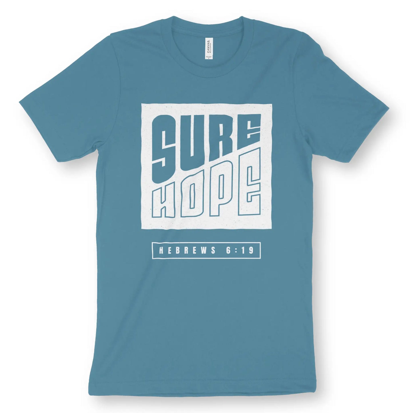 Sure Hope 2.0 | Premium Unisex Christian T-Shirt designed by 3rd Day Christian Clothing.