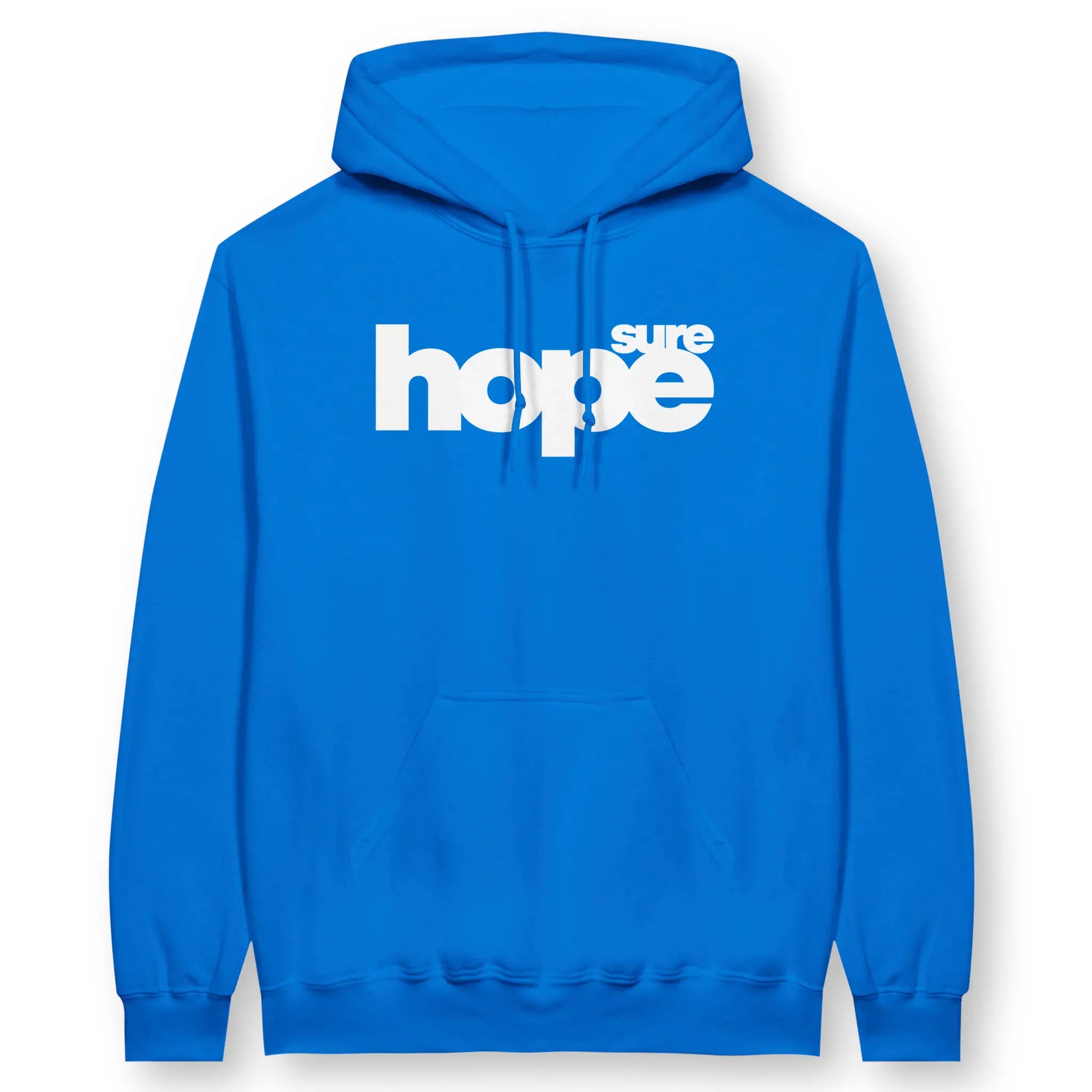 sure hope – Unisex Christian Hoodie designed by 3rd Day Christian Clothing.