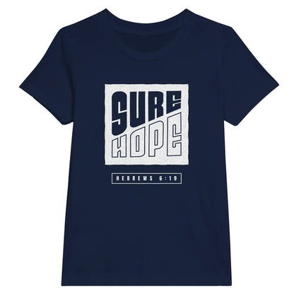 Sure Hope (Hebrews 6:19) | Premium Kids' Christian T-Shirt