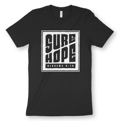 Sure Hope 4.0 | Premium Unisex Christian T-Shirt designed by 3rd Day Christian Clothing.