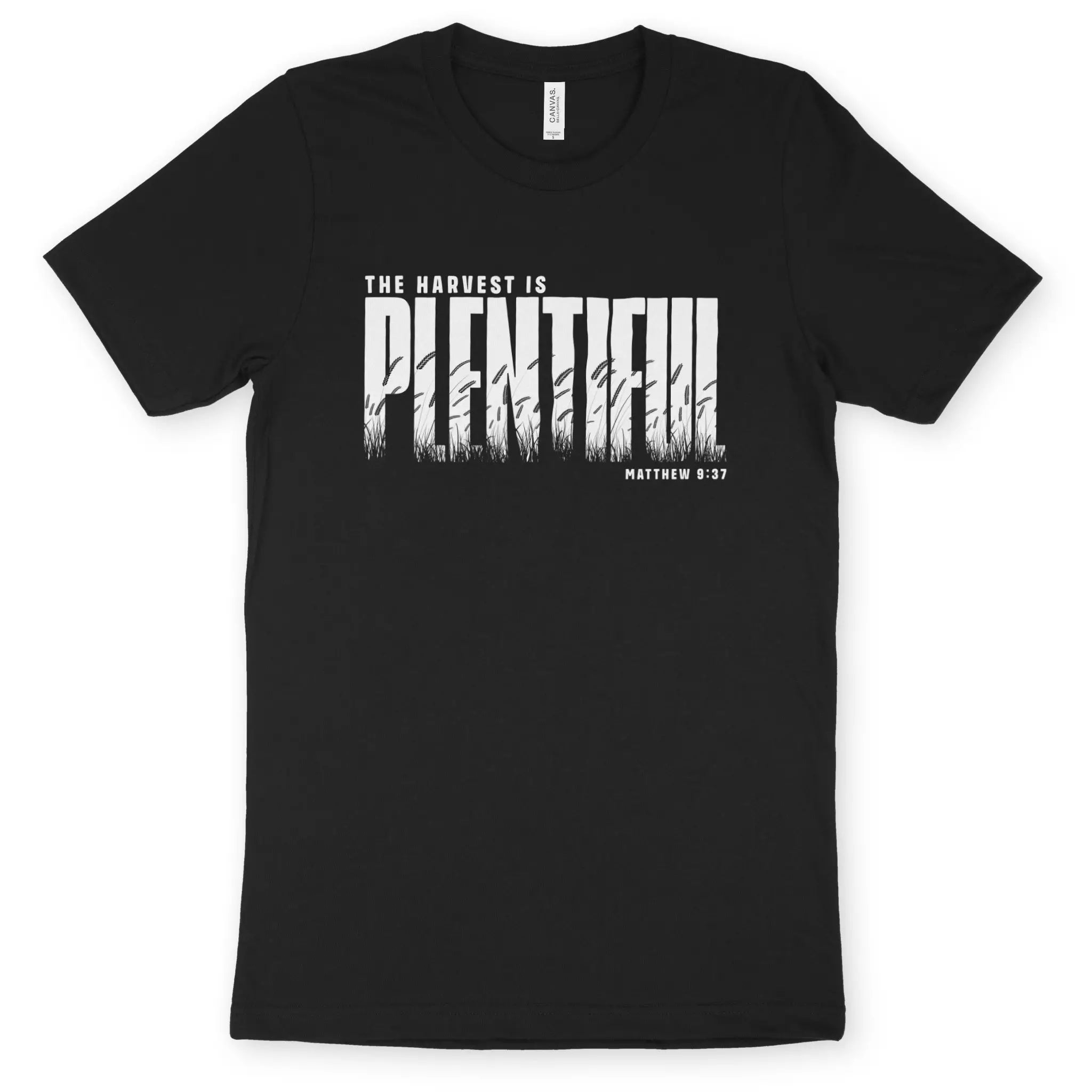 The Harvest Is Plentiful (2nd Edition) – Unisex Christian T-Shirt designed by 3rd Day Christian Clothing.