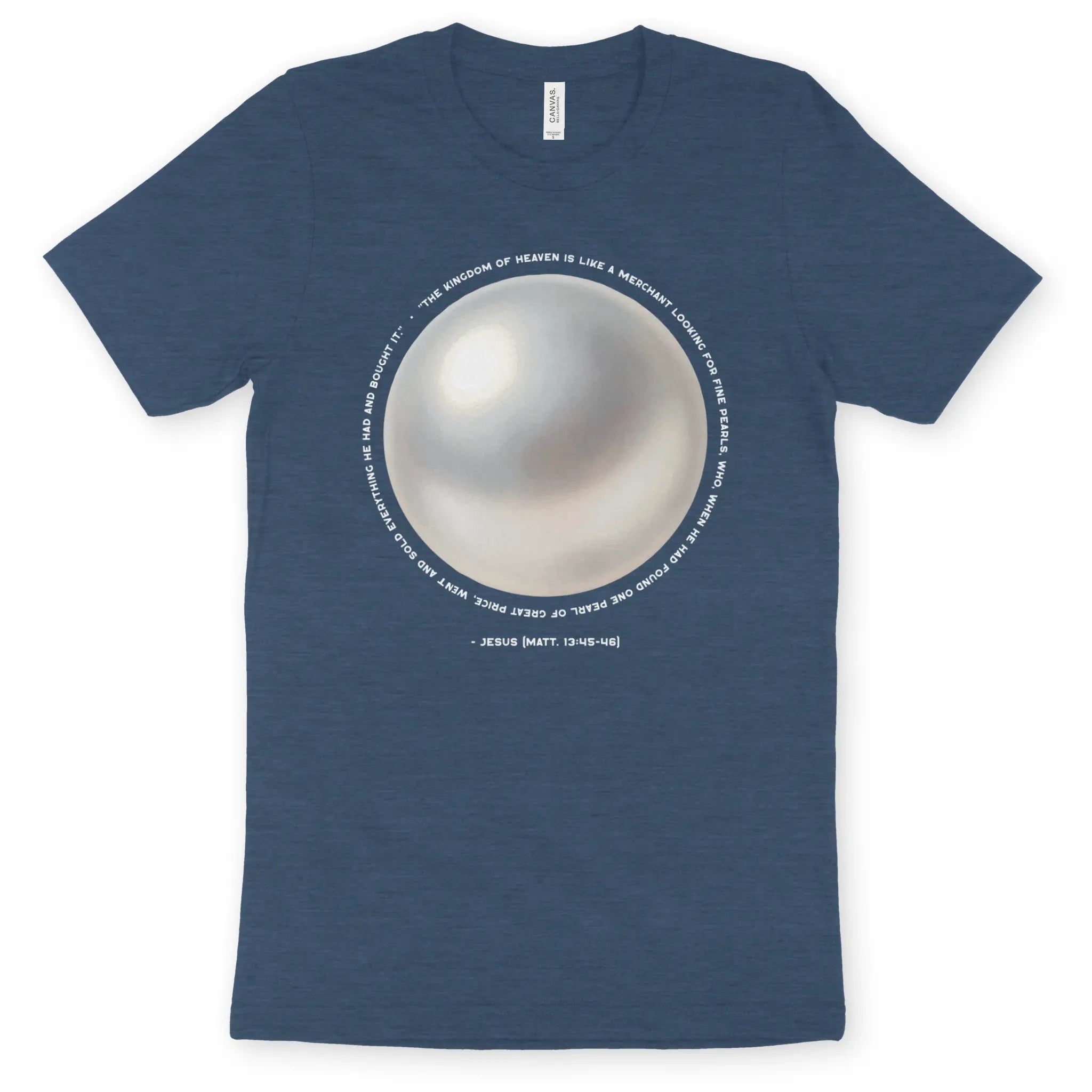 The Pearl of Great Price 2.0 – Unisex Christian T-Shirt designed by 3rd Day Christian Clothing.