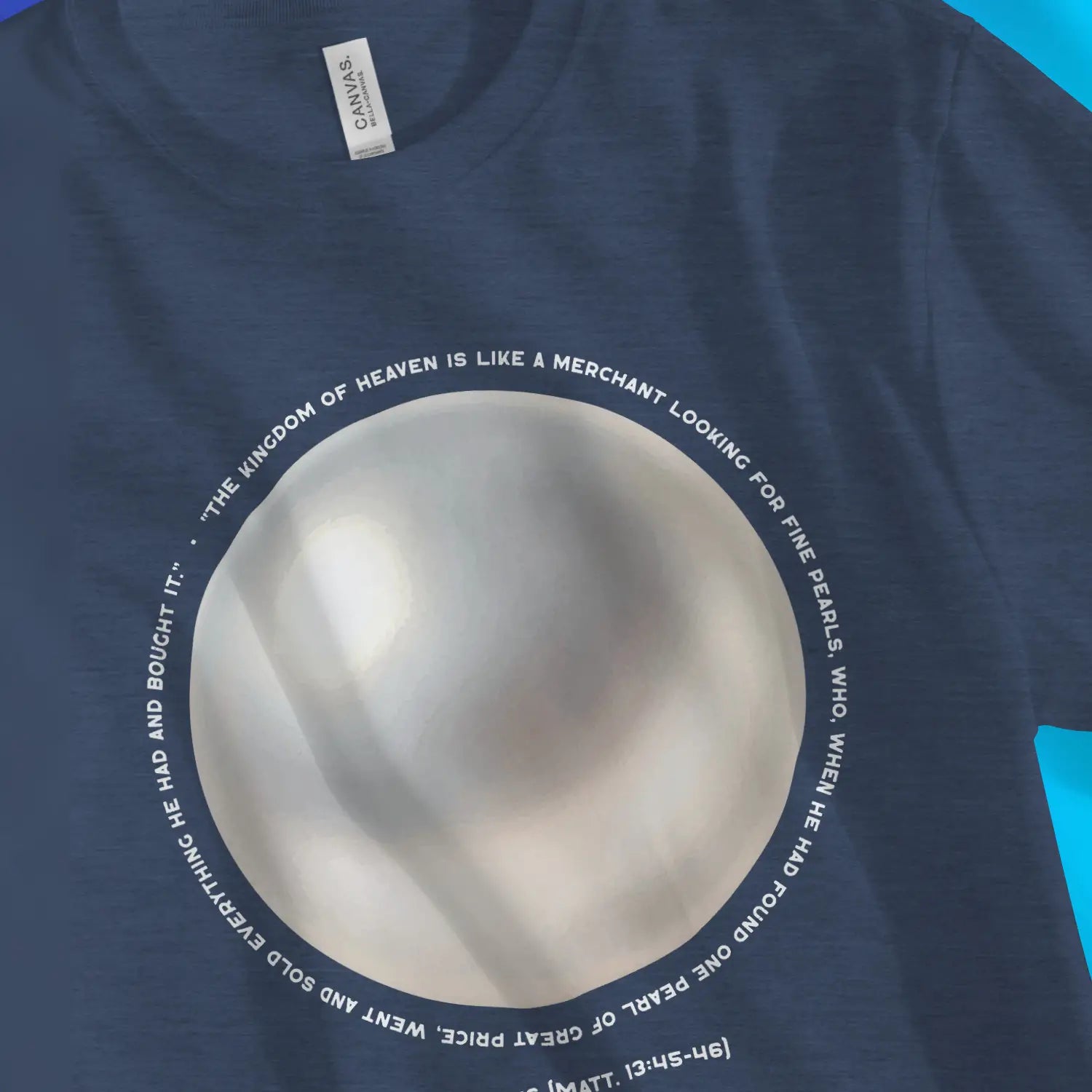 The Pearl of Great Price 2.0 – Unisex Christian T-Shirt designed by 3rd Day Christian Clothing.