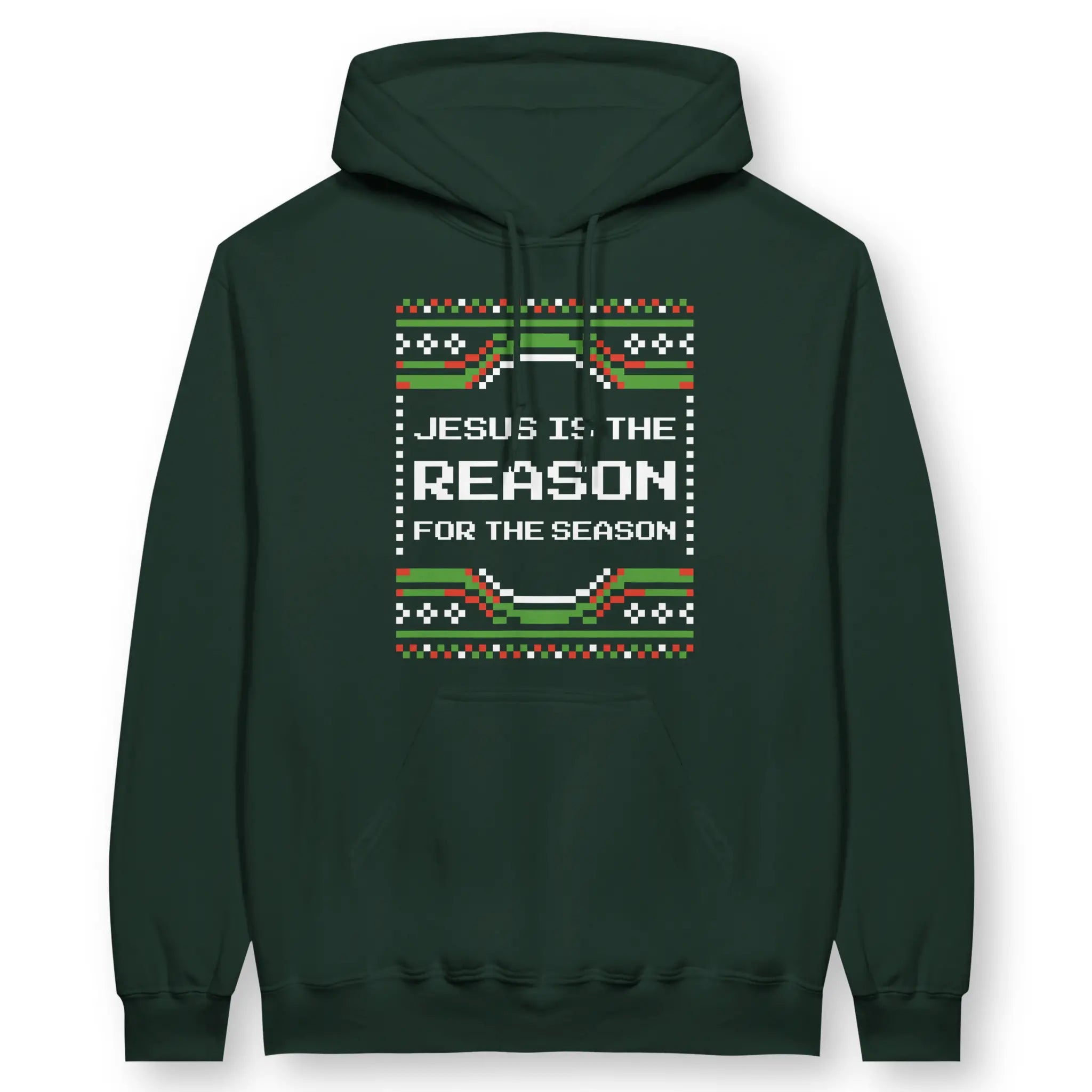 Reason For The Season (Christmas) – Unisex Christian Hoodie designed by 3rd Day Christian Clothing.