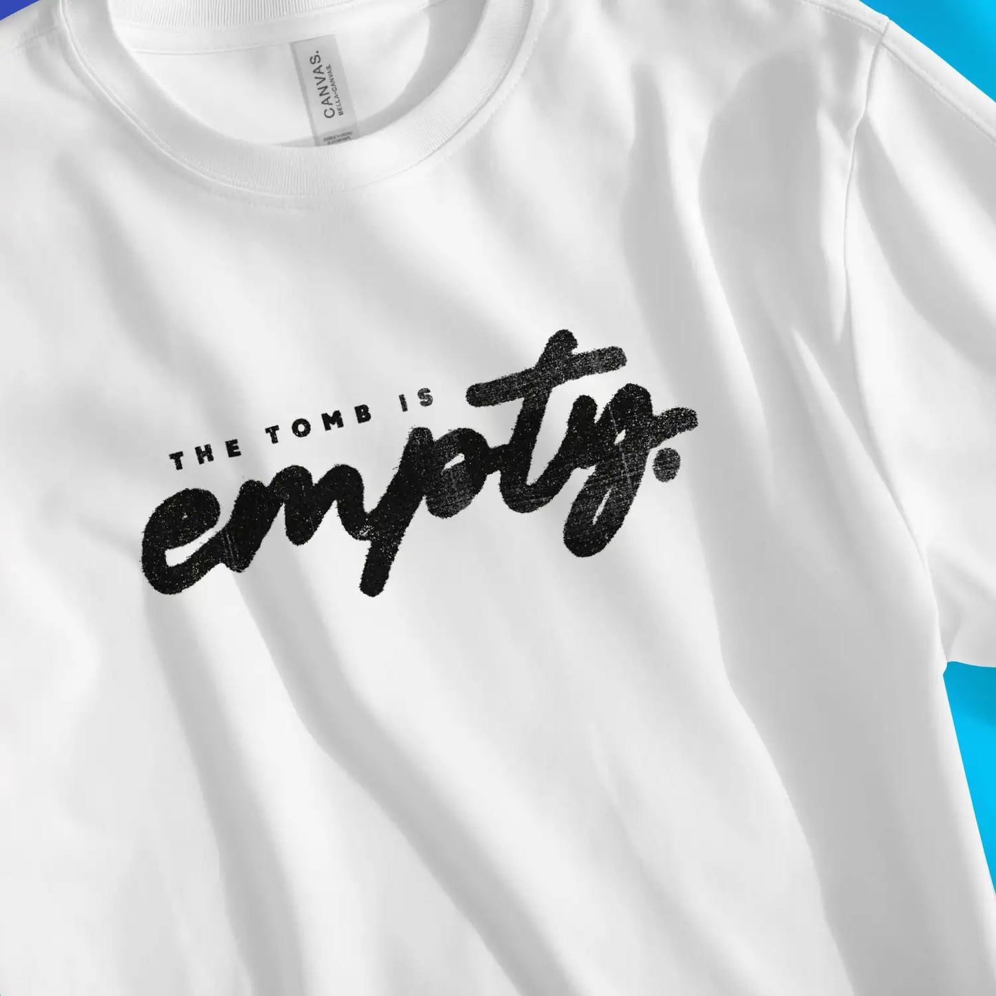 The Tomb Is Empty. (Ink) | Premium Unisex Christian T-Shirt