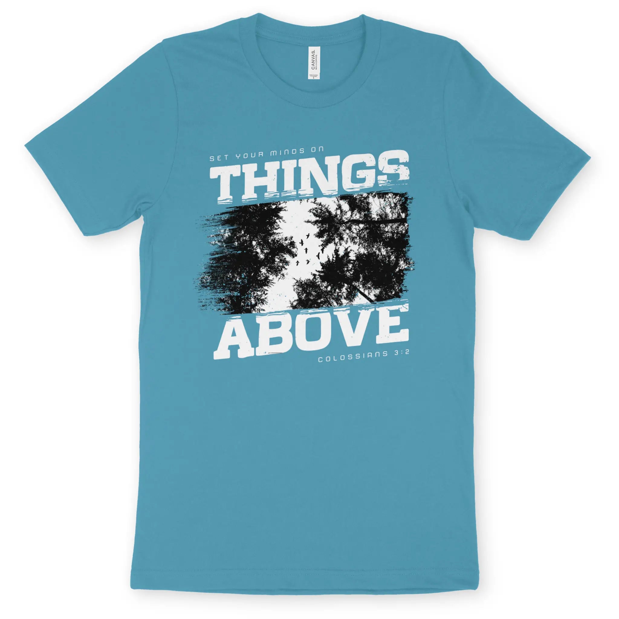 Things Above 2.0 – Unisex Christian T-Shirt designed by 3rd Day Christian Clothing.