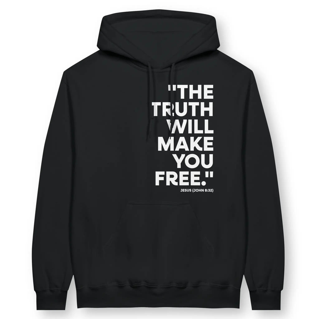 The Truth Will Make You Free – Unisex Christian Hoodie designed by 3rd Day Christian Clothing.