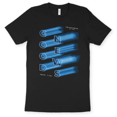 Unashamed Of The Good News (5th Edition) – Unisex Christian T-Shirt designed by 3rd Day Christian Clothing.