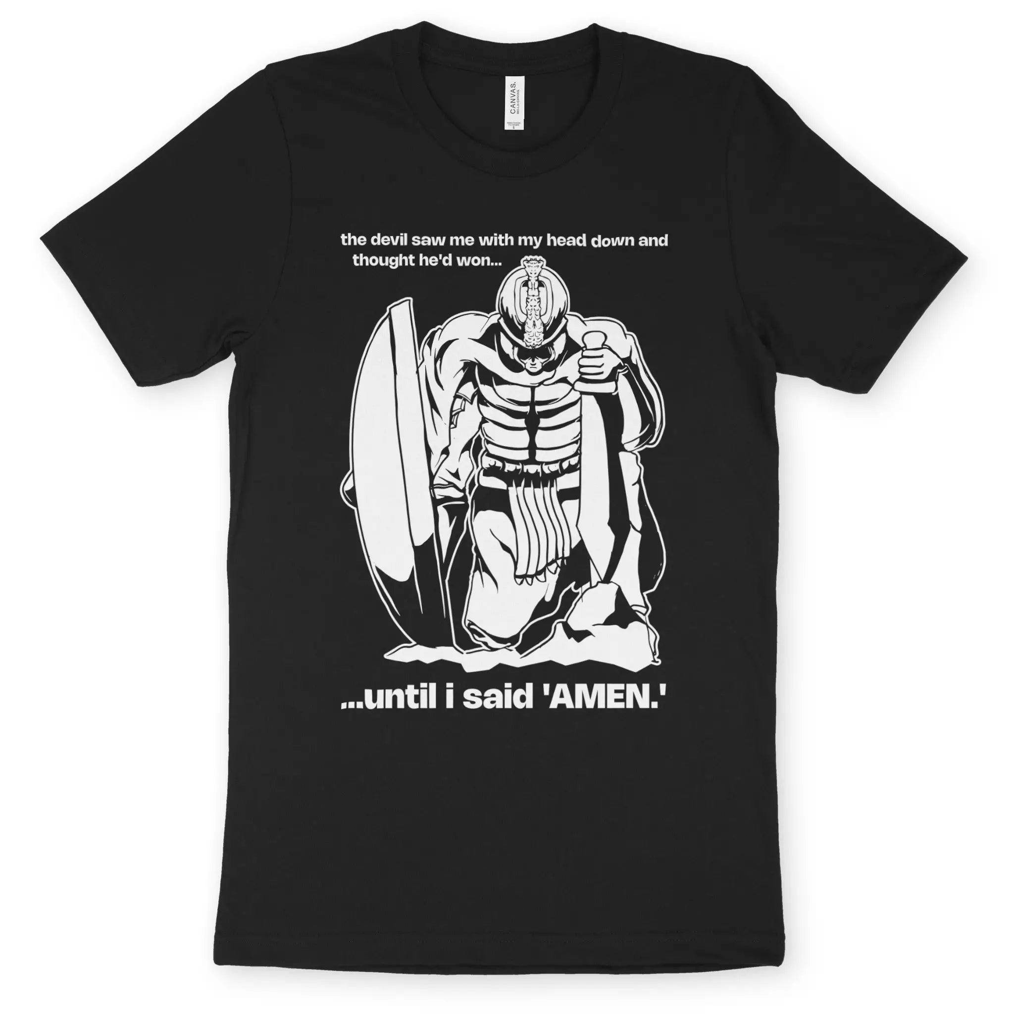 Until I Said AMEN 2.0 – Unisex Christian T-Shirt designed by 3rd Day Christian Clothing.