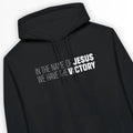Victory In The Name of Jesus – Unisex Christian Hoodie designed by 3rd Day Christian Clothing.