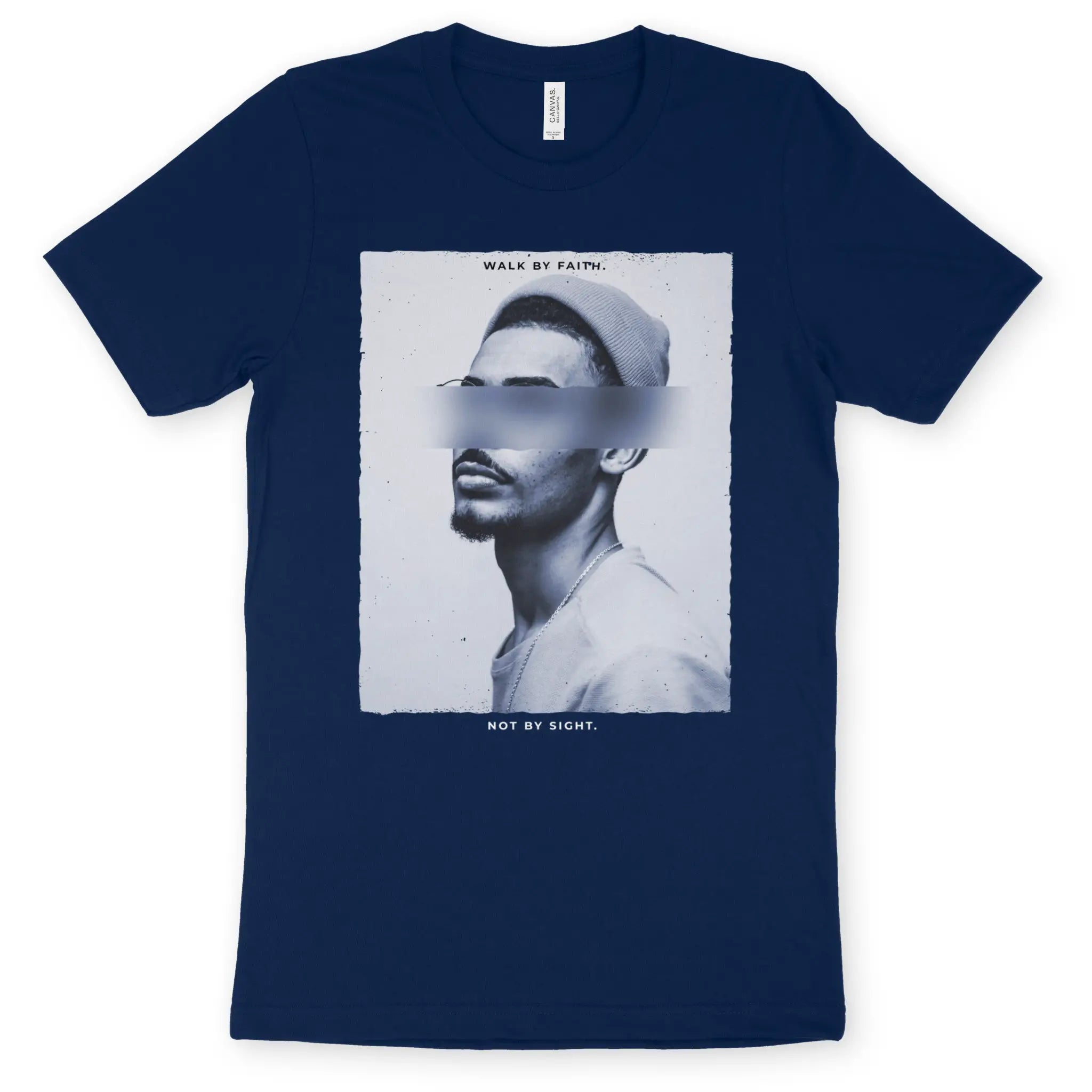 Walk By Faith (Photographic) 3.0 – Unisex Christian T-Shirt designed by 3rd Day Christian Clothing.